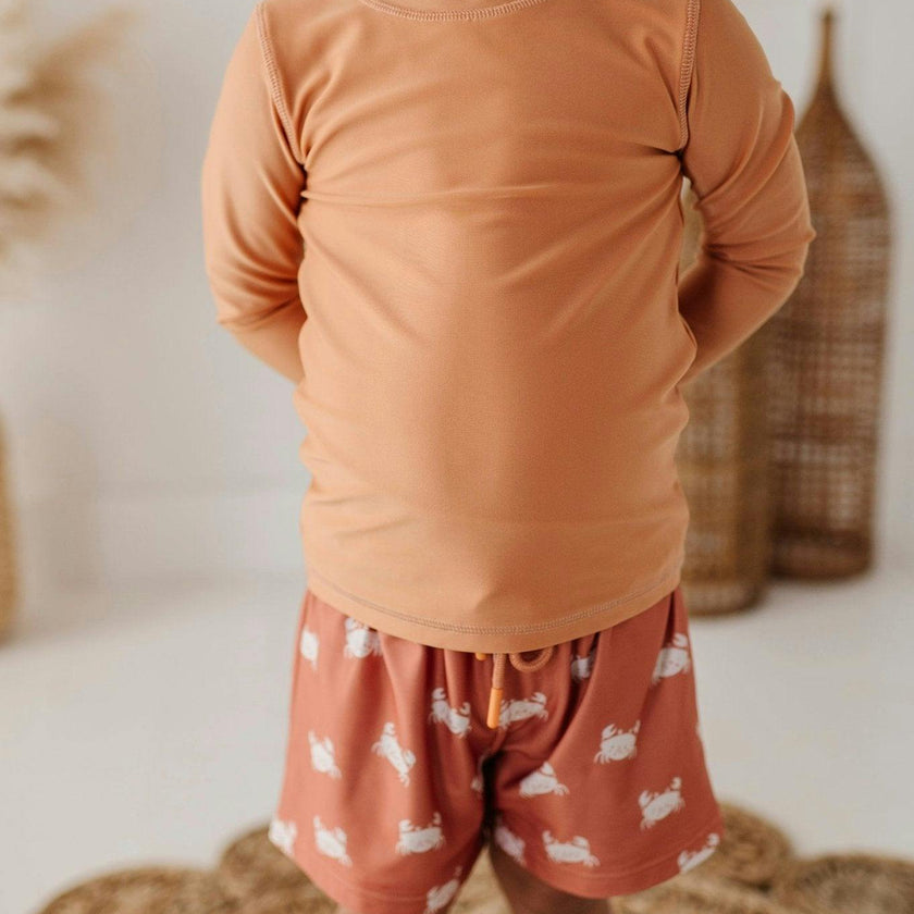 Long Sleeve Rash Guard Swim Shirt Canoe