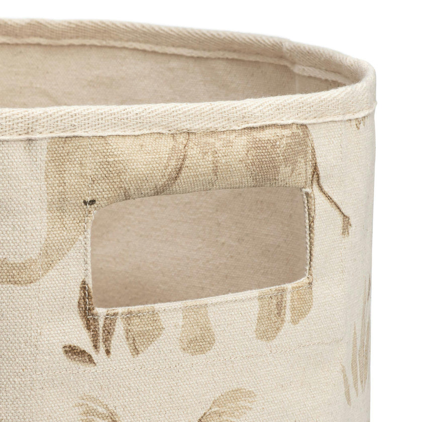 Kendi Safari Canvas Storage Bin