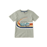 Mini Racer Graphic Tee, Mica