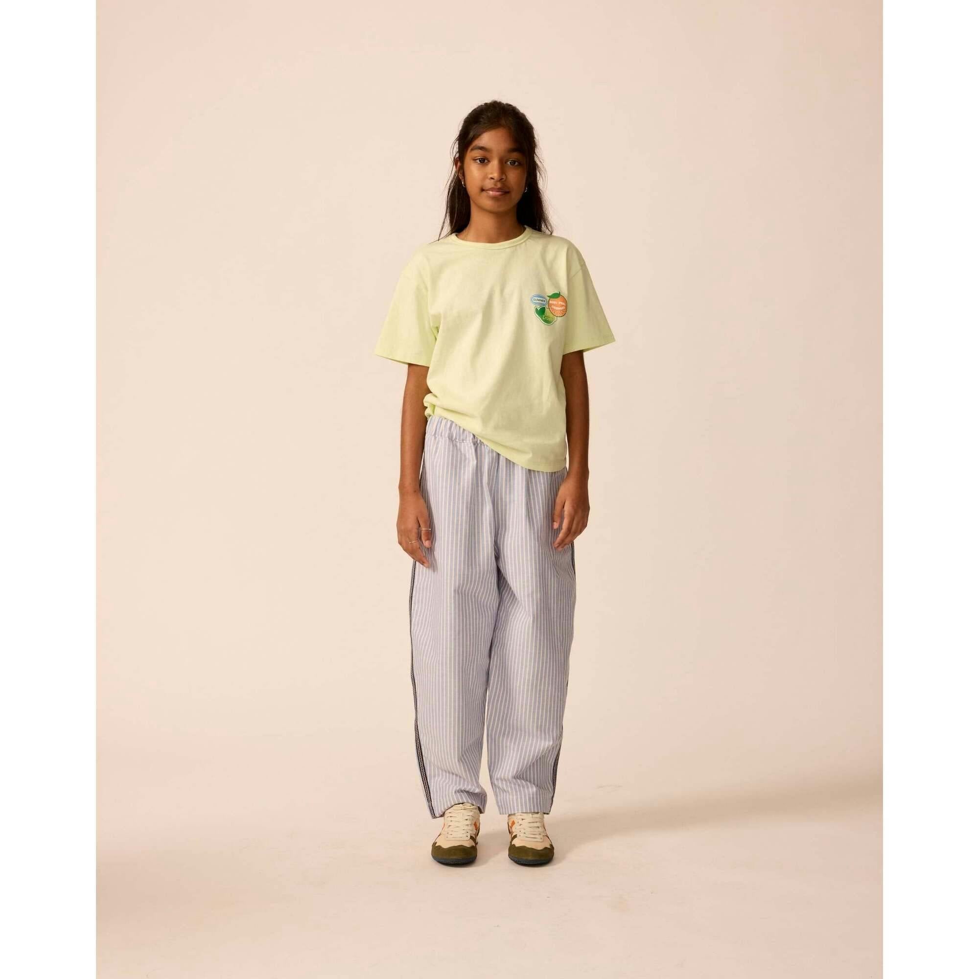 Organic Weekend Tee in Keylime