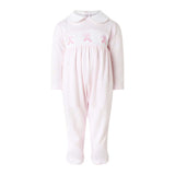 Pima Ballet Smocked Footie