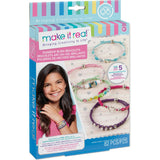 Rainbow DIY Bling Bracelets Kit - Create 5 Unique Cord Charm Bracelets