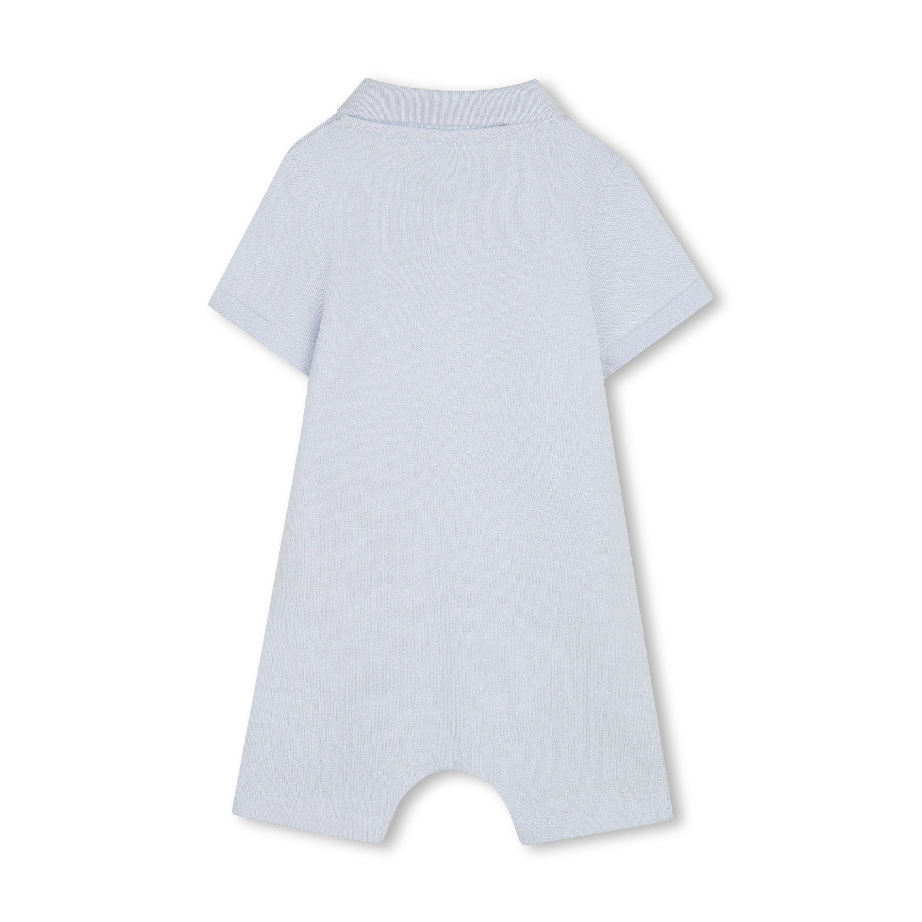 Blue Polo Baby Romper