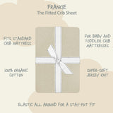 FRANKIE Fitted Crib Sheet