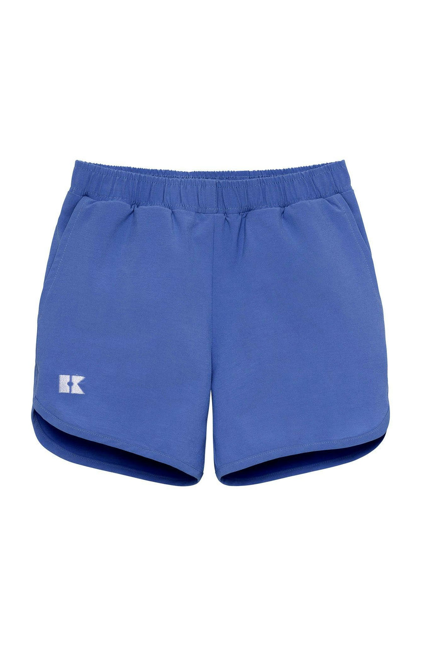 sky blue super short