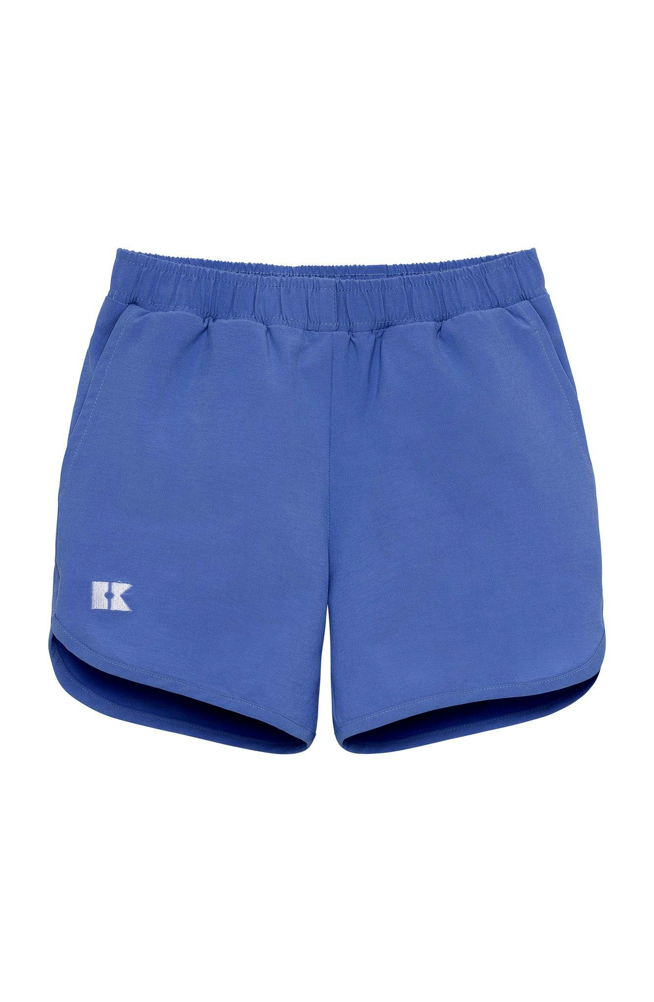 sky blue super short