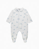 Baby Bunny Onesie in Pale Blue