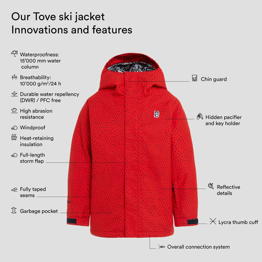 Tove snow jacket "Tittles"