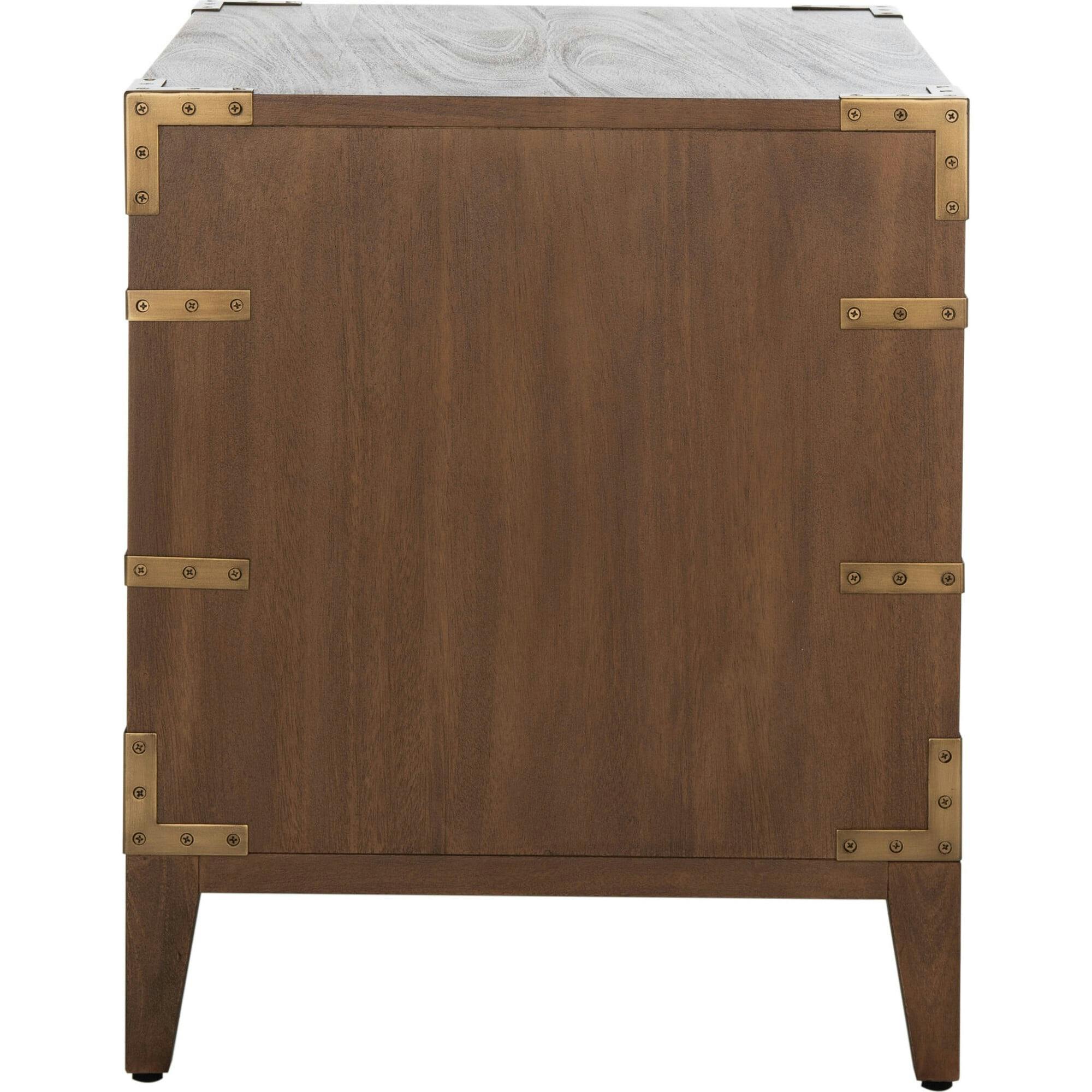 Nisha 3 Drawer Nightstand