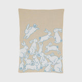 Baby Cotton Knit Blanket - Rabbits