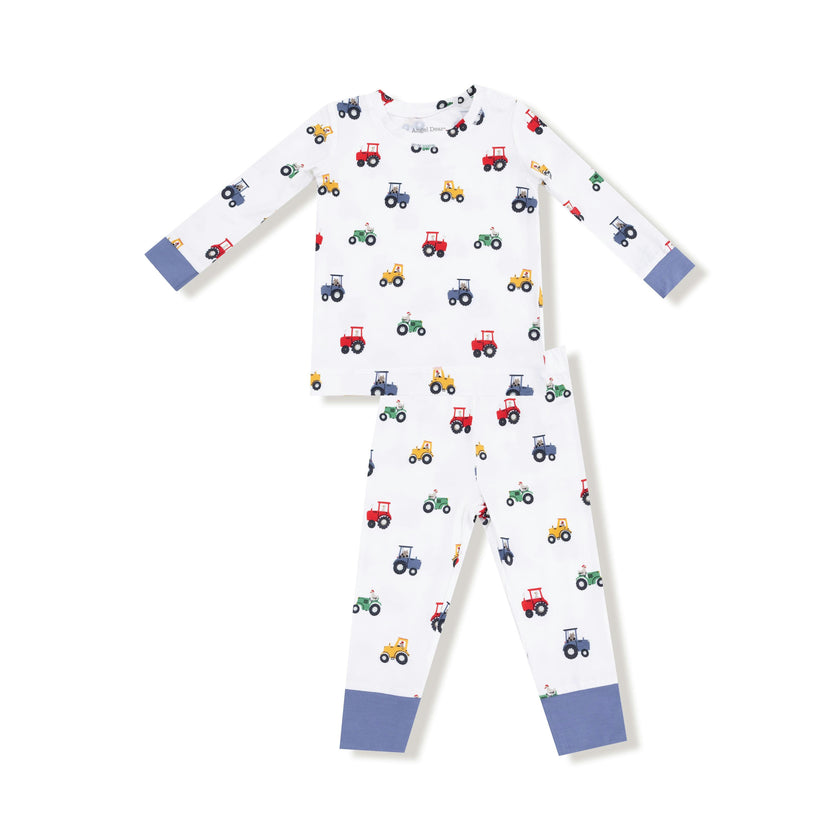 Mini Tractors - Long Sleeve Loungewear Set
