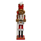 Kurt Adler 15-Inch Teddy Bear Soldier Nutcracker