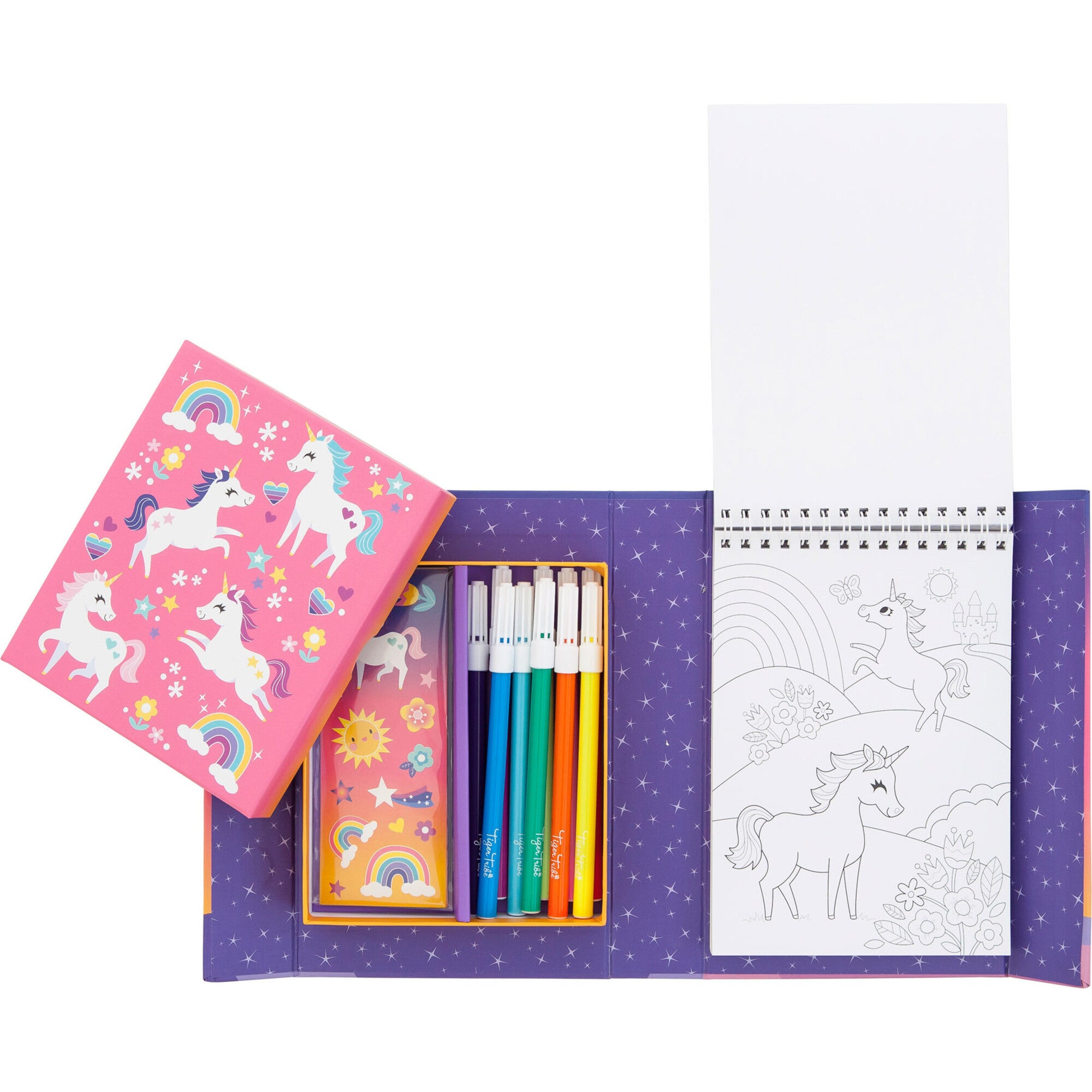 Tribe: Coloring Set - Magic Activity Set w/ Stickers