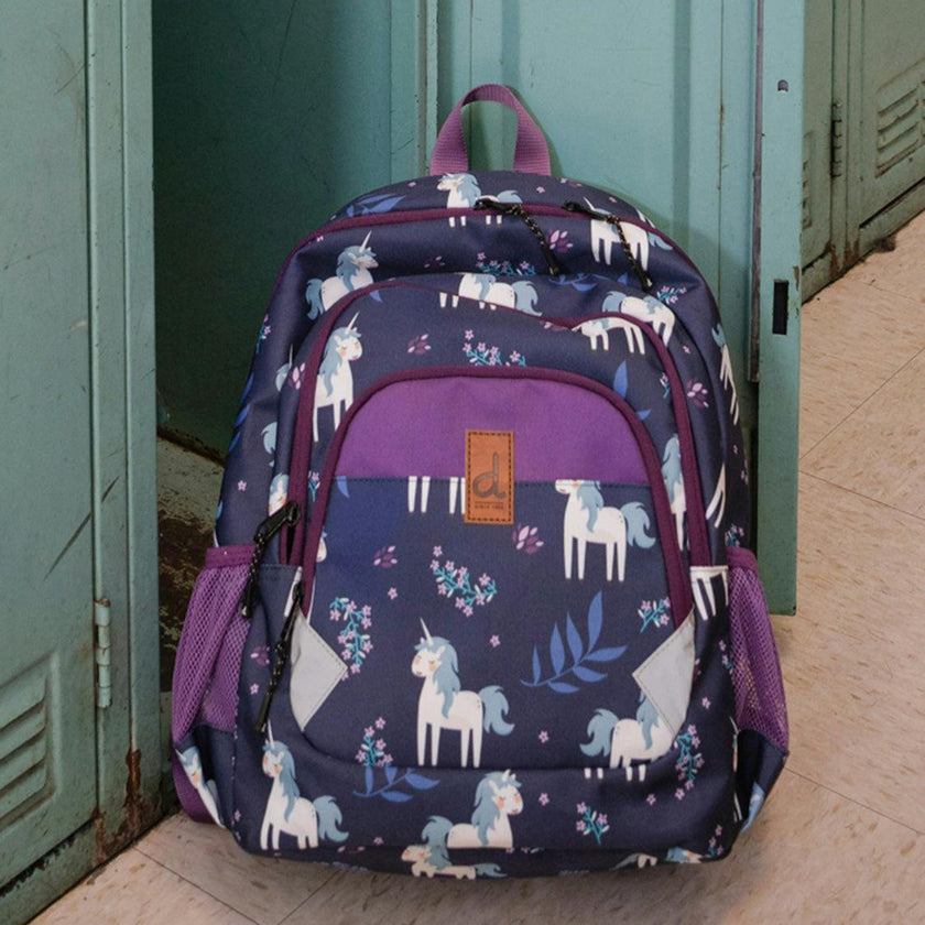 Little Girl Unicorn Lightweight Spacious Backpack