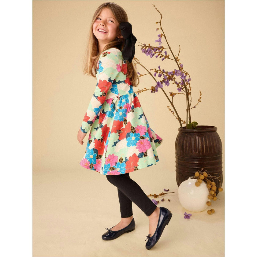 Printed Ballet Dress, Multi