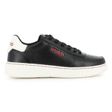 Black Leather Sneakers