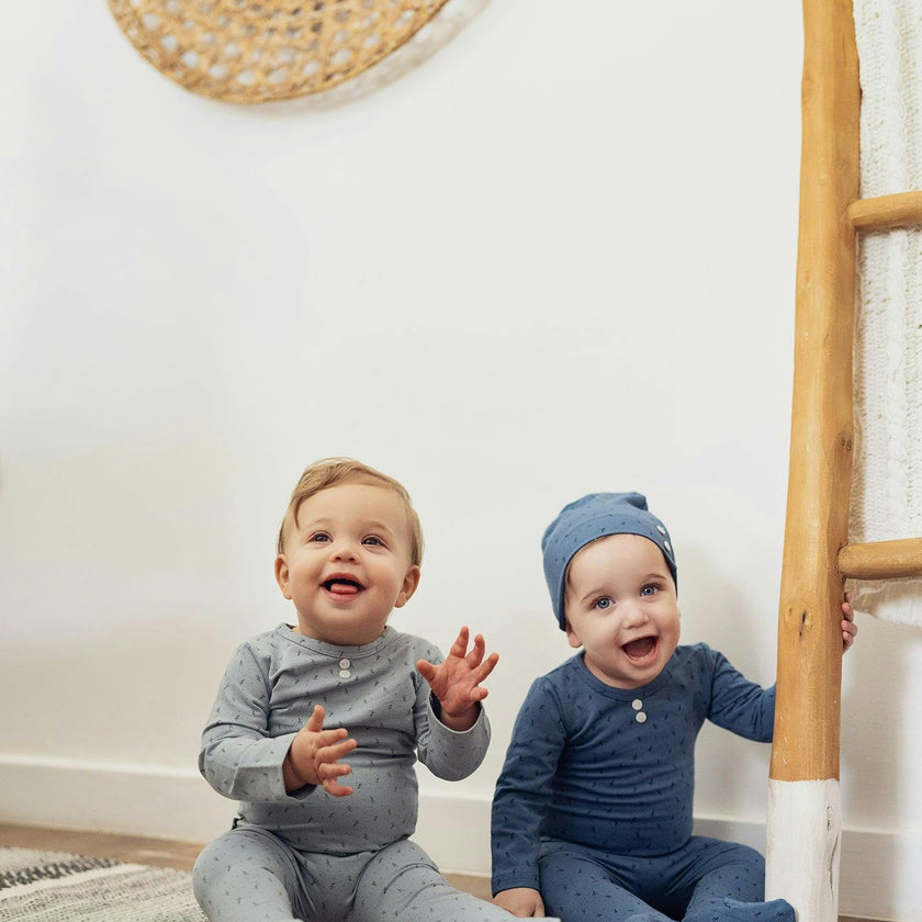 Buttons & Polka Dots Footie