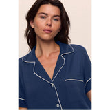 Gisele TENCEL Modal Relaxed Short PJ Set, Blue