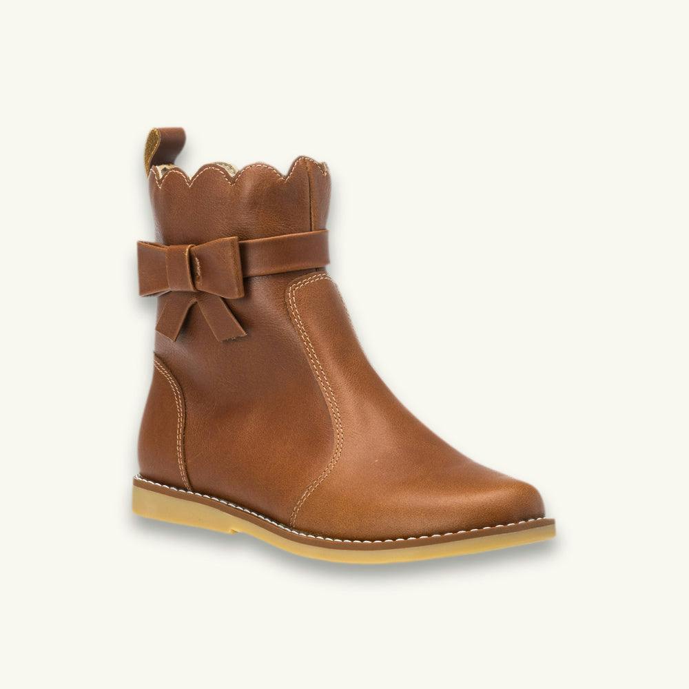 Cellia Bootie | Brown Leather