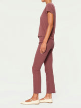Mara Straight Mid Rise Instasculpt™ Ankle Jeans | Dried Rose
