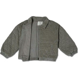 Organic Quilted Bomber Corduroy Jacket
