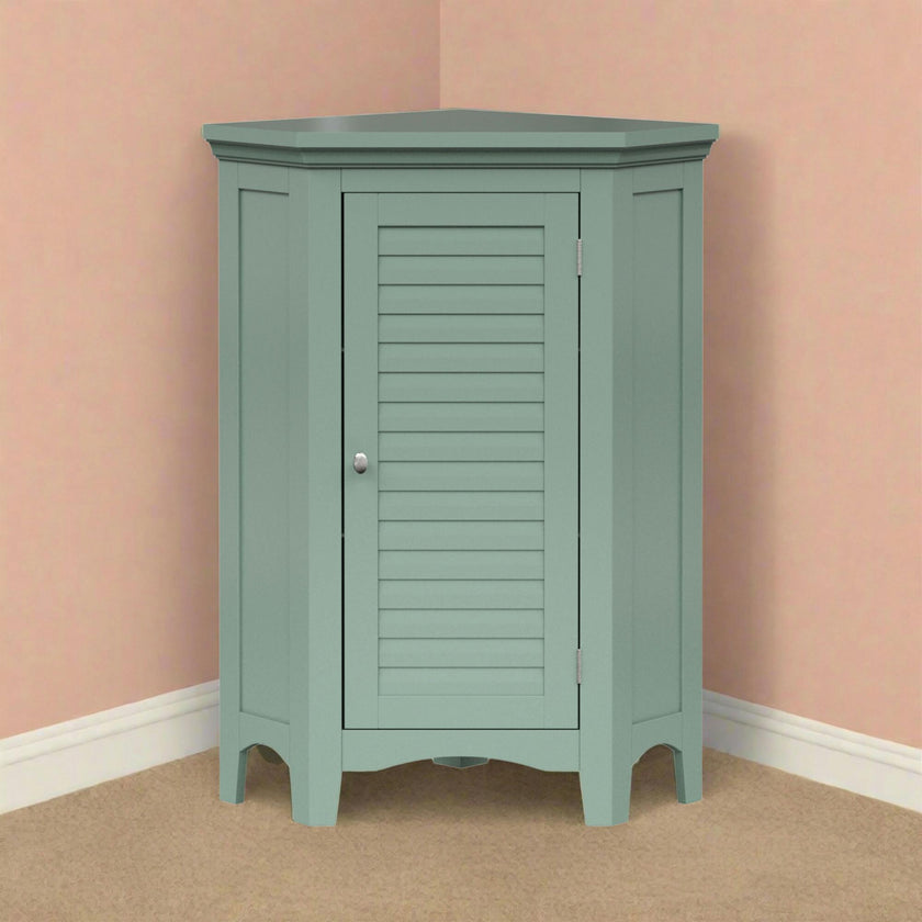 Teamson Home Glancy Corner Floor Cabinet