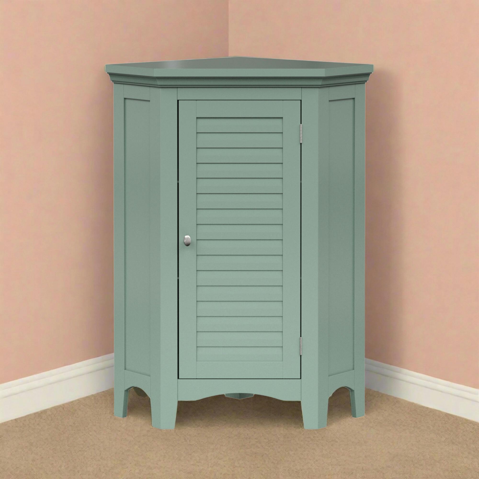 Teamson Home Glancy Corner Floor Cabinet