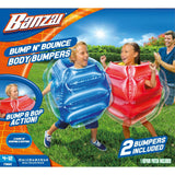 Banzai Bump N Bounce Body Bumpers in Red & Blue
