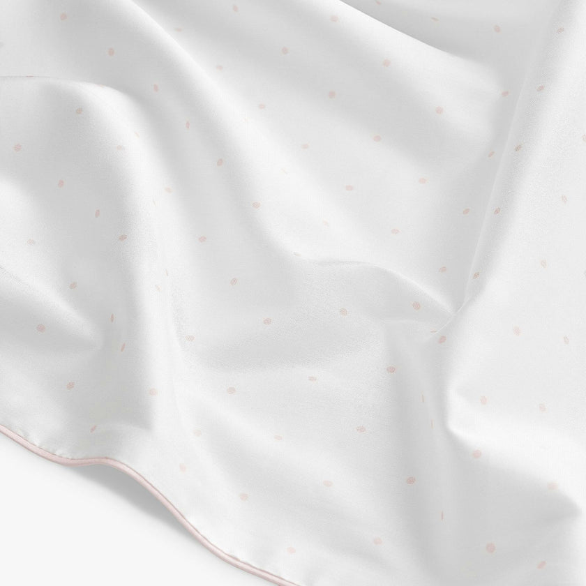 Classic Polka Dot Baby Duvet - Pink
