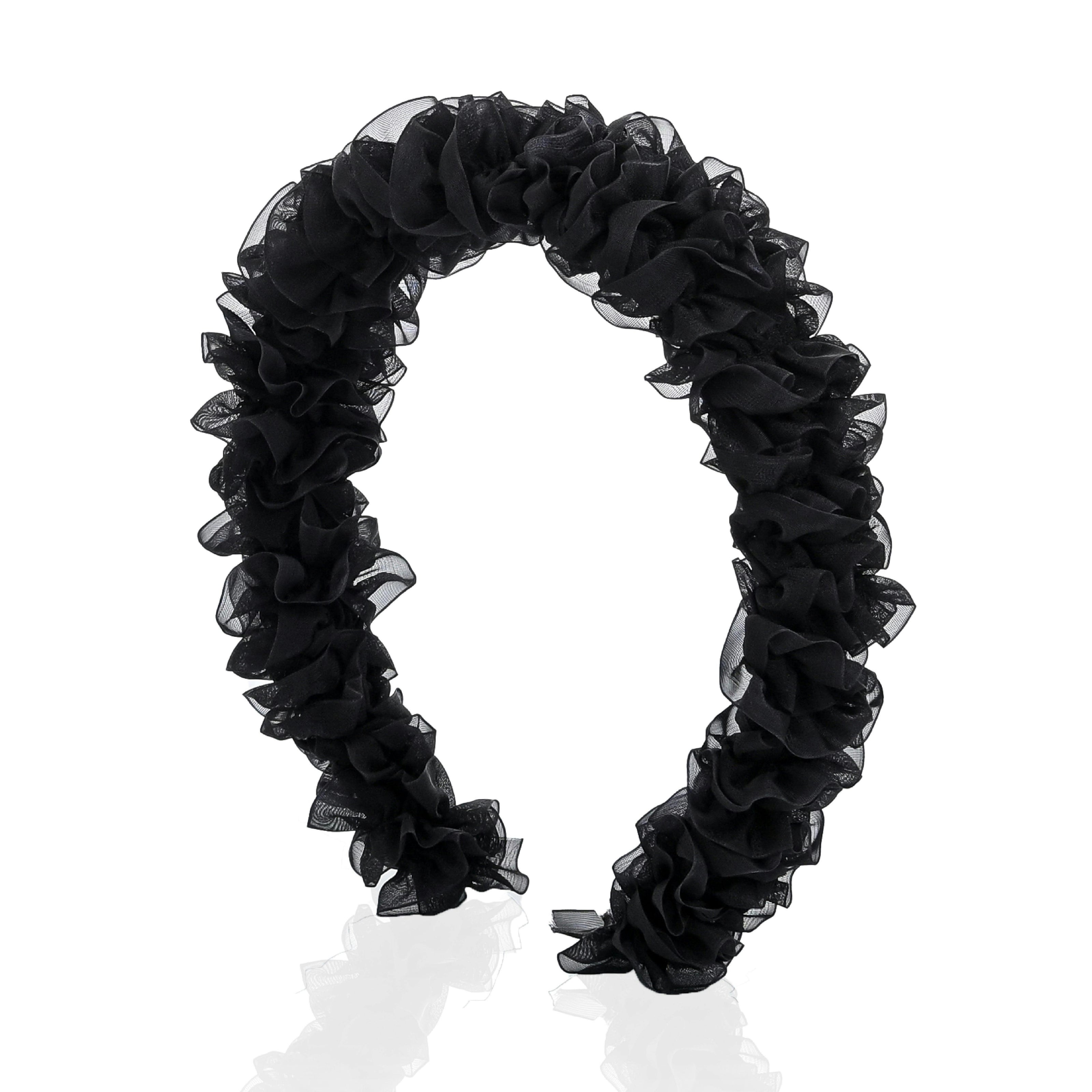 Ruffled Sheer Headband
