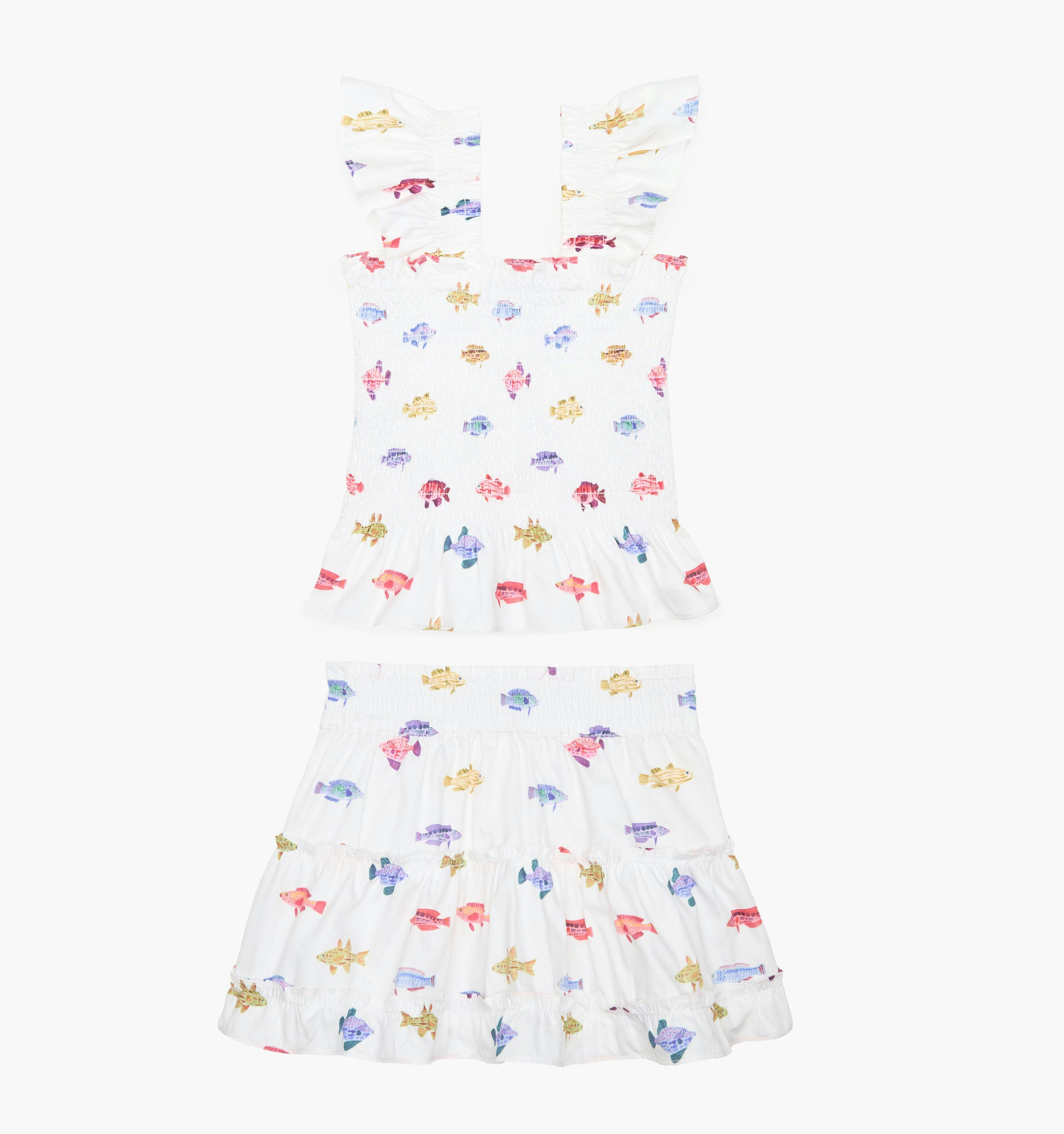 The Tiny Paz Nap Set - White Rainbow Fish