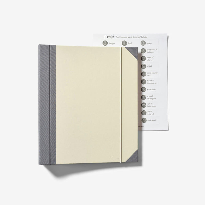 Family Emergency Binder