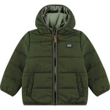 Reversible Multi-Textured Sherpa Winter Jacket