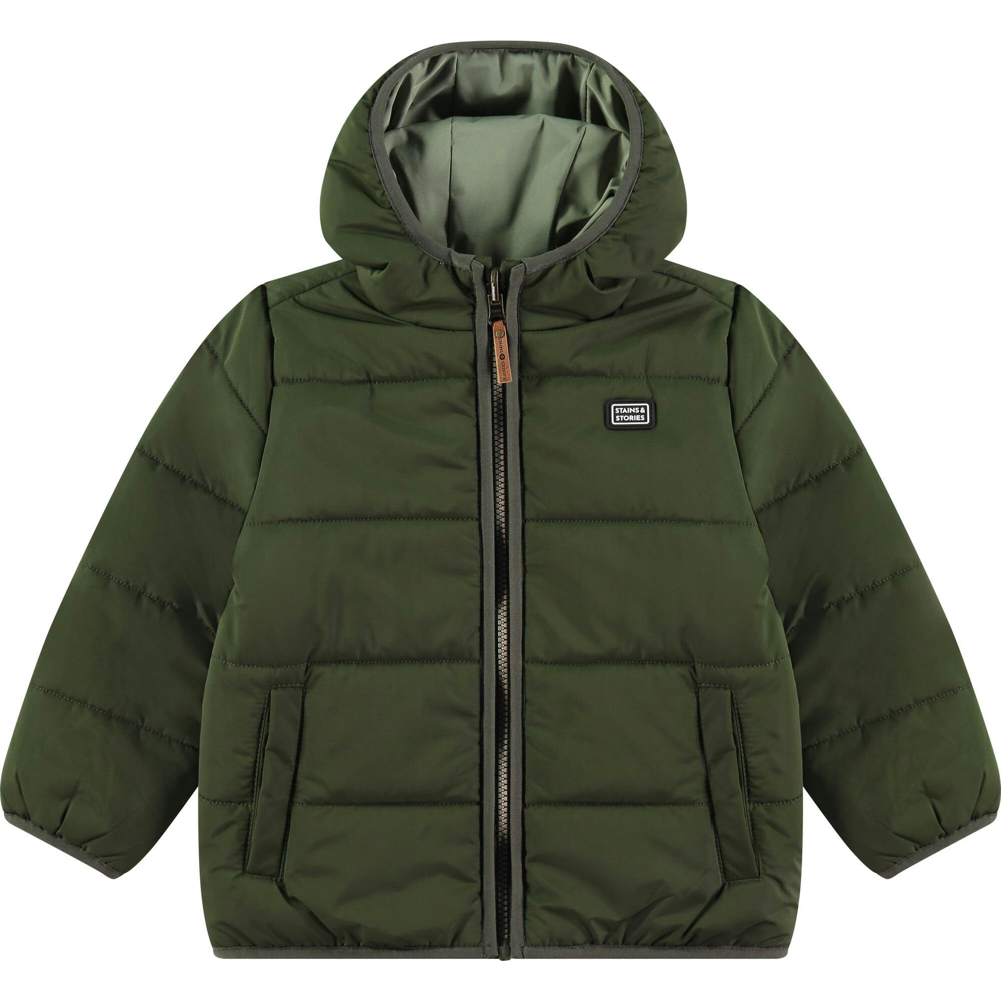 Reversible Multi-Textured Sherpa Winter Jacket