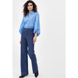 Women's Marina Stripe Top, Blue