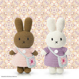 Miffy Flower Bag Crochet Doll Handmade Floral Outfit