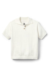Sterling Short Sleeve Sweater - Cream
