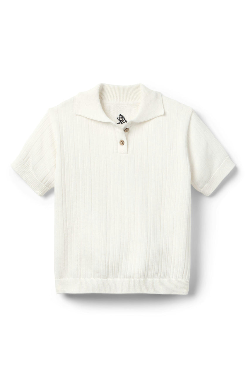 Sterling Short Sleeve Sweater - Cream