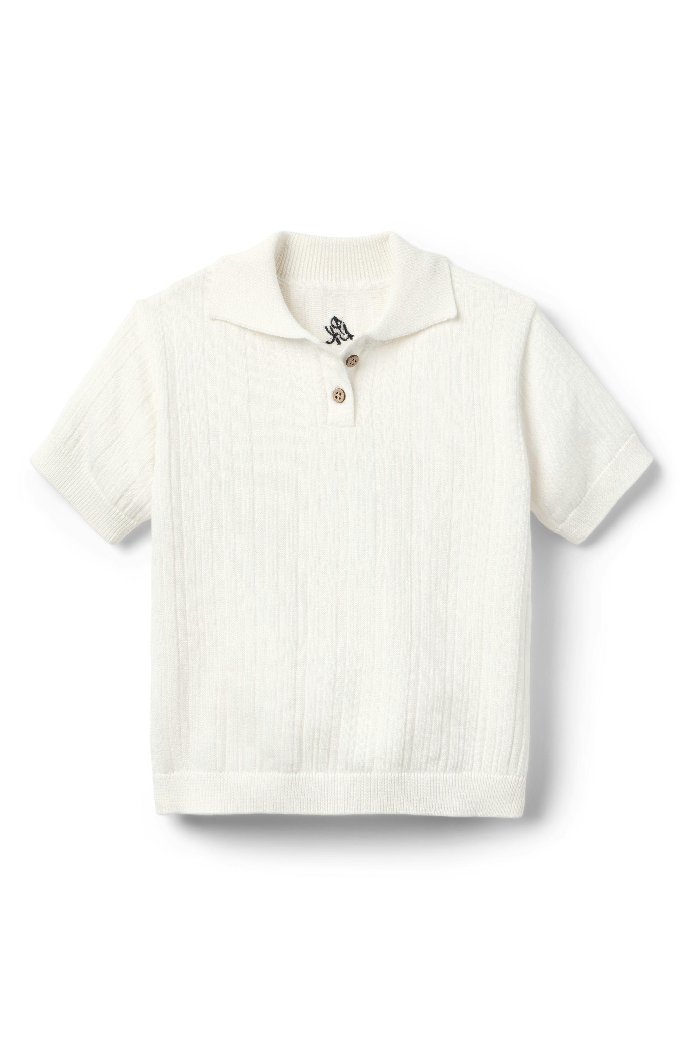 Sterling Short Sleeve Sweater - Cream