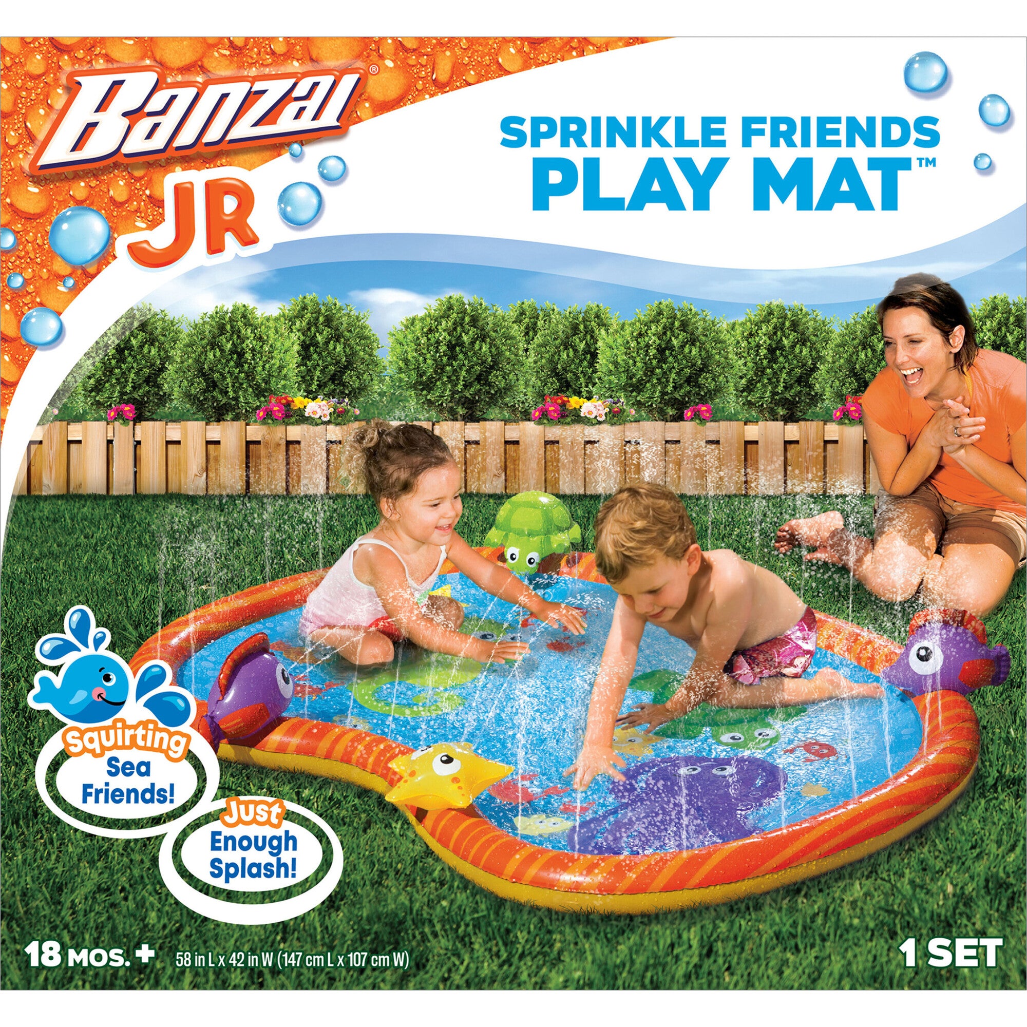 Sprinkle Friends Outdoor Water Play Mat