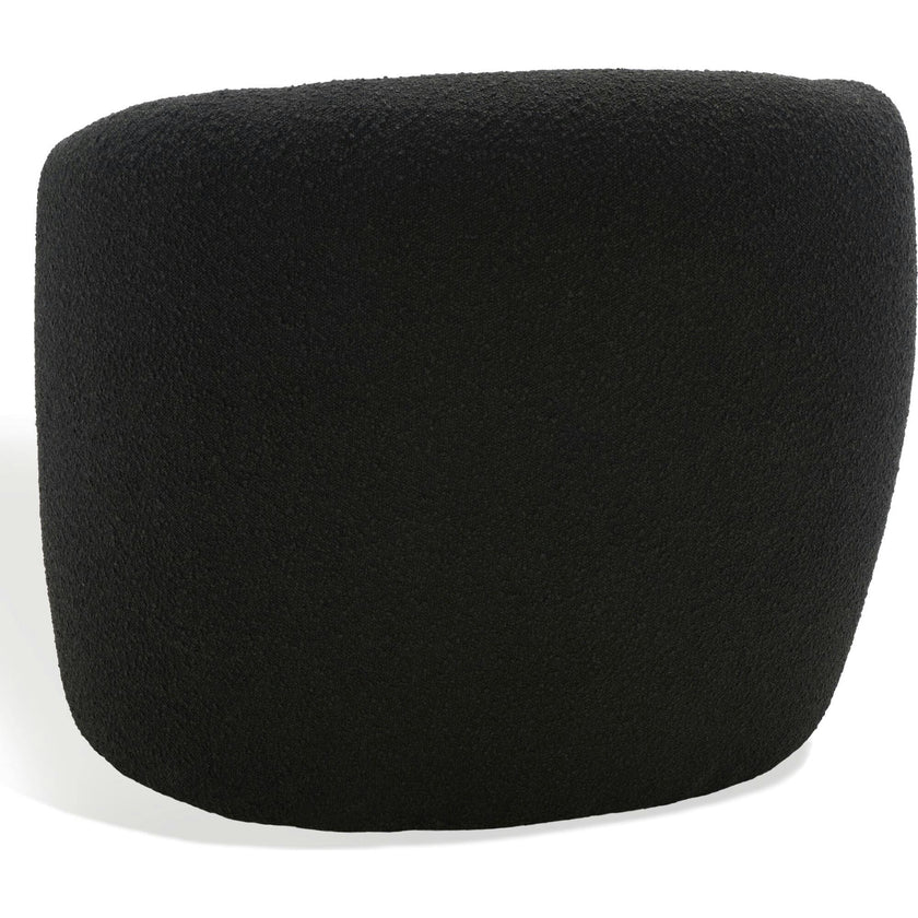Everly Boucle Barrel Back Accent Chair