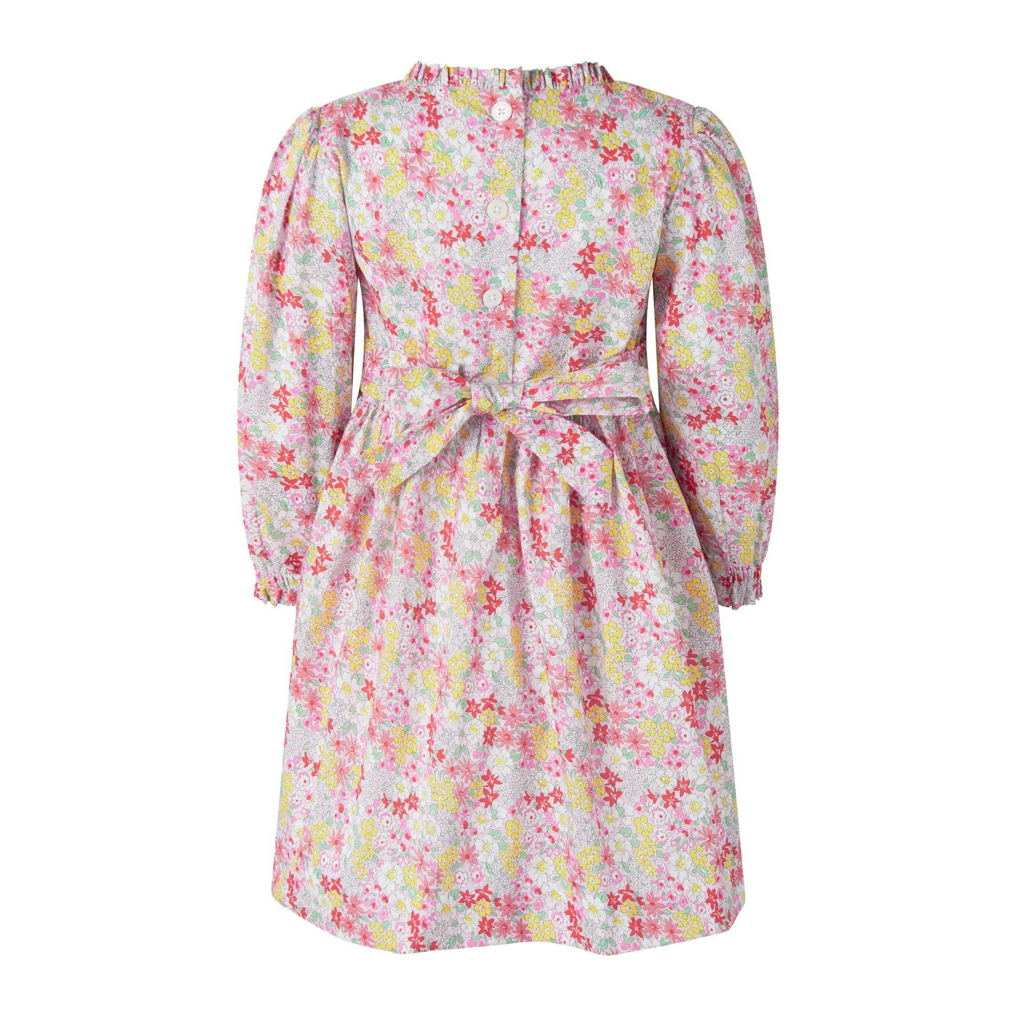 Ditsy Garden Ruched Dress