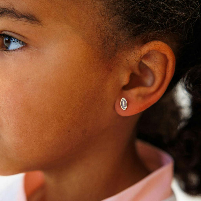 Baseball Stud Earrings