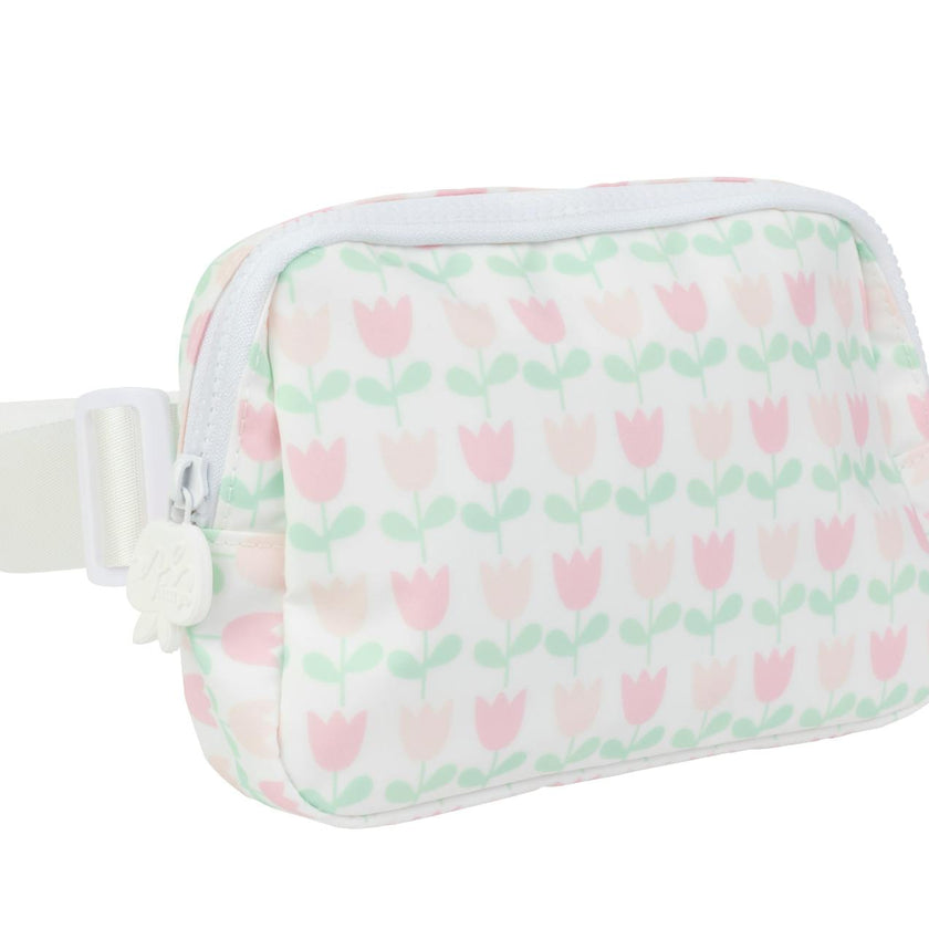 The Crossover Belt Bag in Tulips