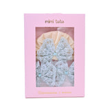 Lace Bow Hat & Sock Gift Set