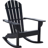 Brizio Adirondack Rocking Chair