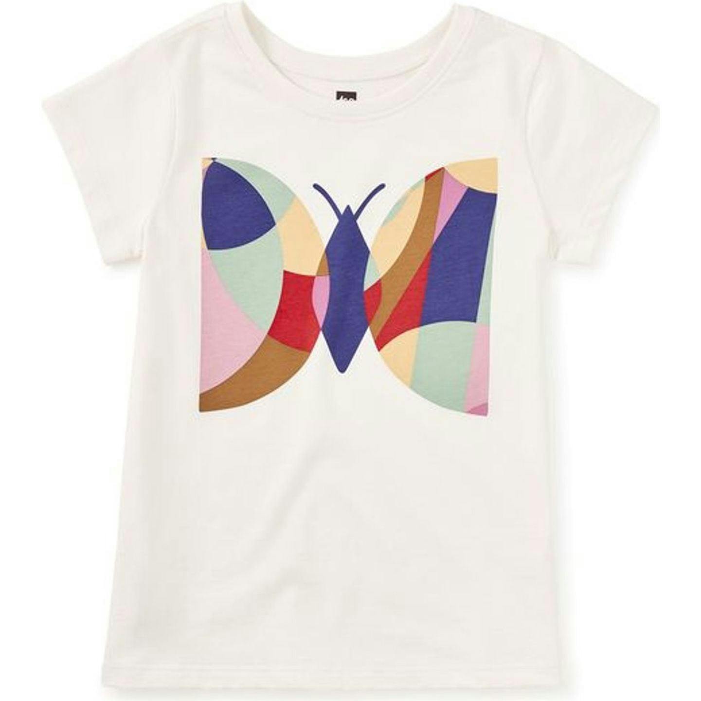 Geo Graphic Tee, White