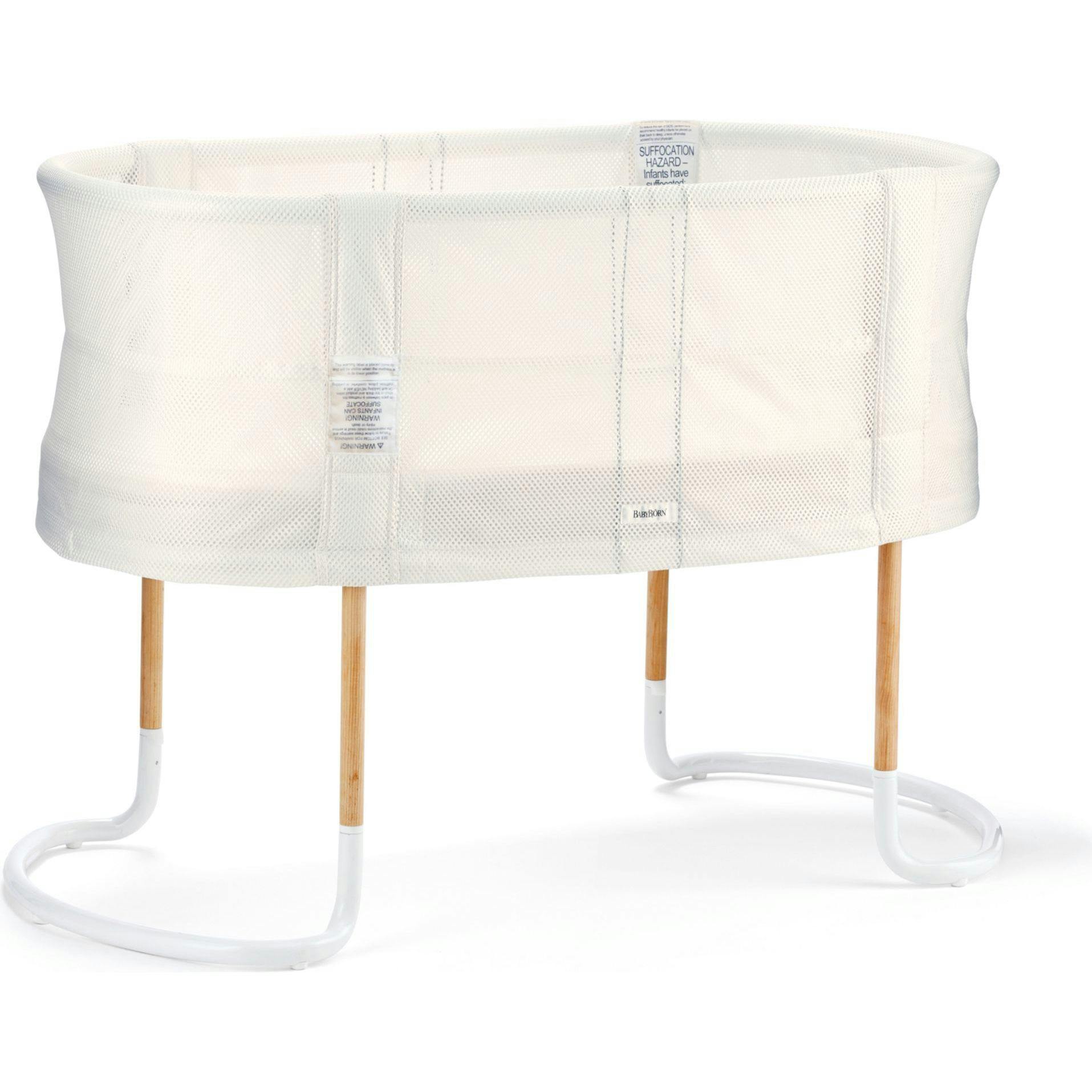 BabyBjorn Baby Crib with Fitted Sheet