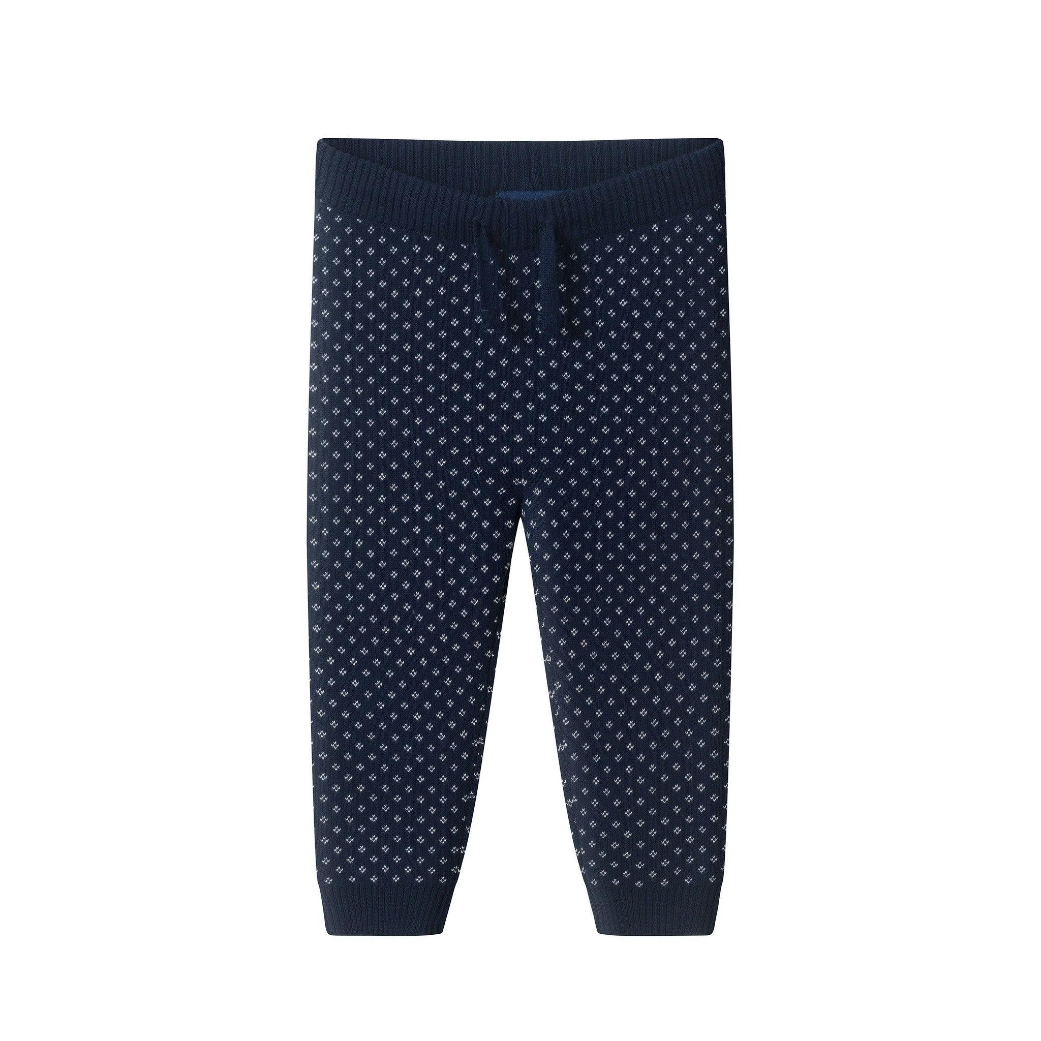 Infant Boys (9-24M) Sweater Set | Red Truck Fair Isle