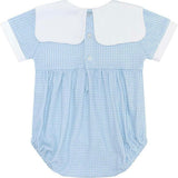Blue Gingham Baby Bubble